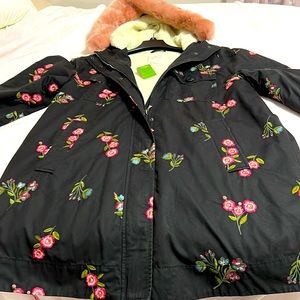 Beautiful embroidered KATE SPADE COAT